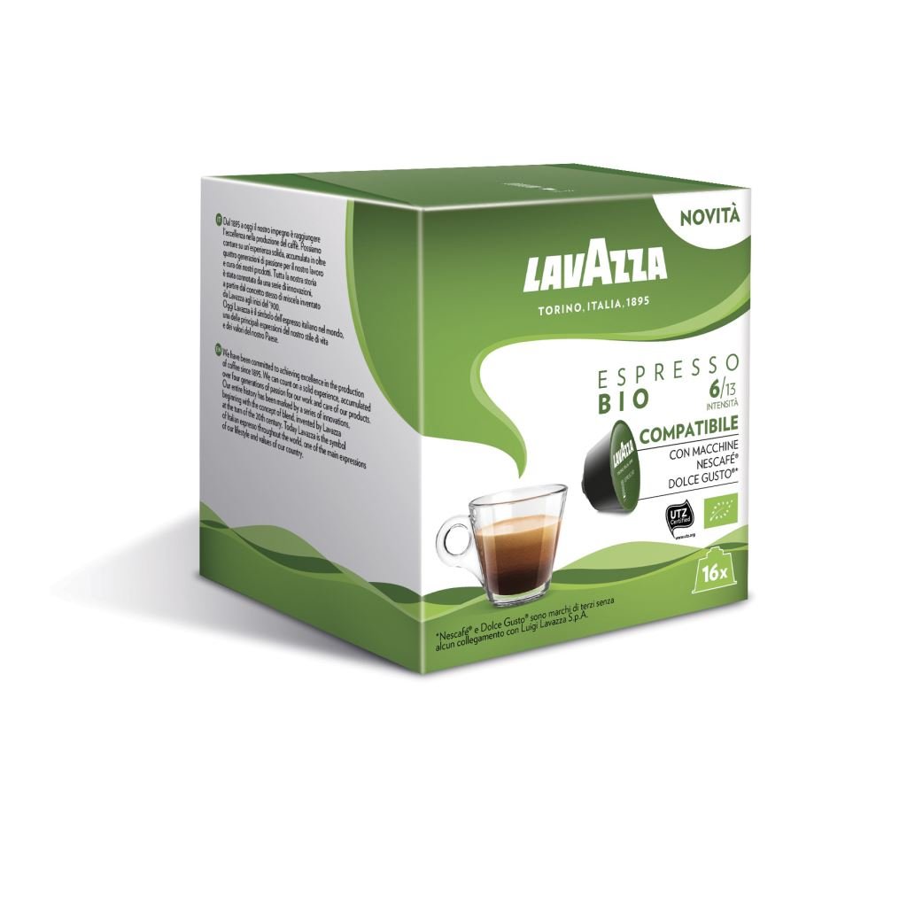 Lavazza Espresso Bio Dolce Gusto kompatibilis kapszula 16x8g