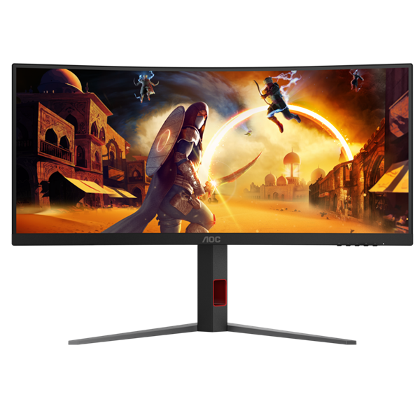 AOC Ívelt Gaming 180Hz Fast VA 34" CU34G4 monitor 