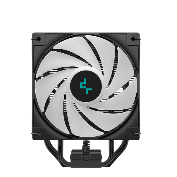 DeepCool CPU Cooler - AG400 DIGITAL ARGB (31,6 dB; max, 128,93 m3/h; 4pin csatlakozó, 4 db heatpipe, 12cm, PWM, A-RGB)