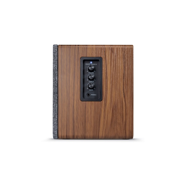 WaveMaster  BASE  30W RMS Bluetooth  RCA  2.0  Hangszóró Barna fa és szürke