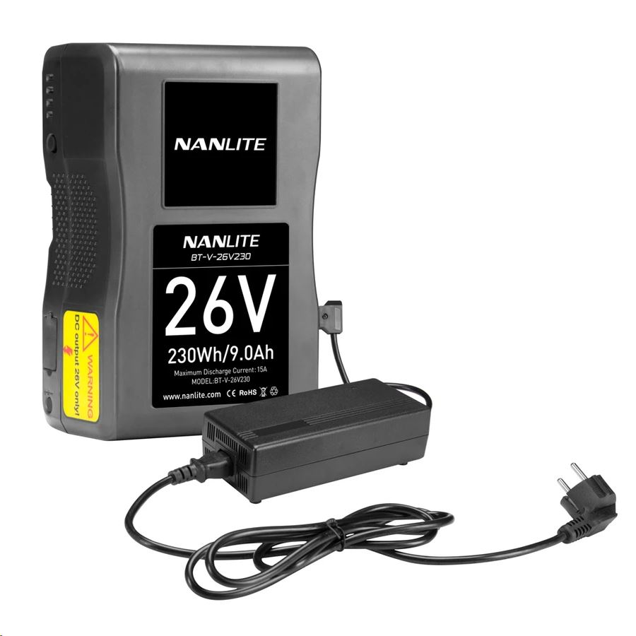 Nanlite BT-V-26V230 V-Mount akkumulátor 26V 230Wh