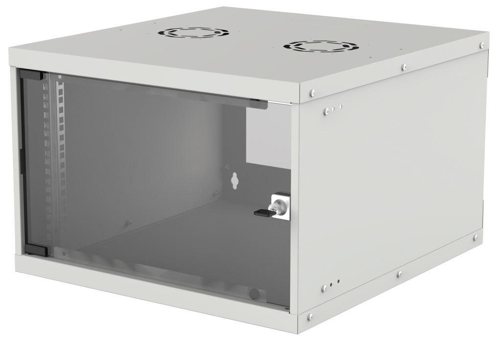 Intellinet 6U 19" fali Rack szekrény 540x400mm szürke (714150) Intellinet 6U 19" fali Rack szekrény 540x400mm szürke (714150)