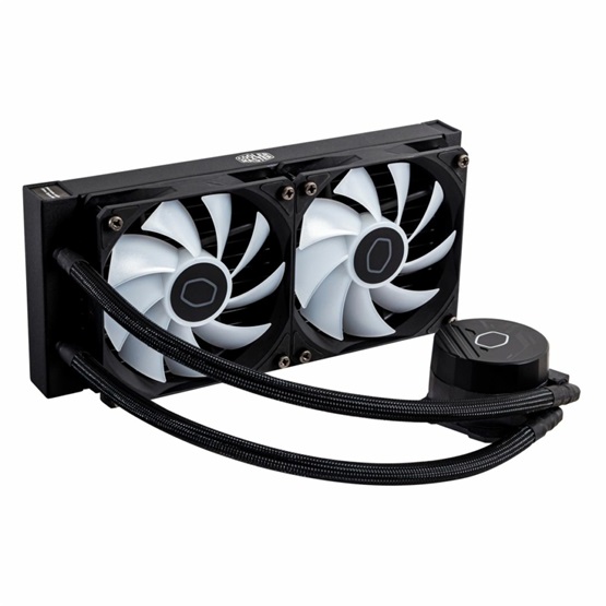Cooler Master MLW-D24M-A18PZ-RW MasterLiquid 240L Core ARGB White Vízhűtés/univerzális Cooler Master MLW-D24M-A18PZ-RW MasterLiquid 240L Core ARGB White Vízhűtés/univerzális
