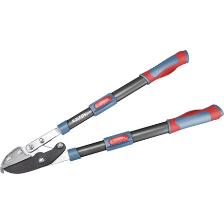 Extol Premium 8873316 Ágvágó olló, tapadásmentes szénacél vágóél, max. 45 mm,  teleszkópikus alu nyél 670-940 mm