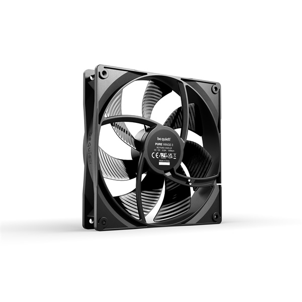 Be Quiet! Cooler 14cm - PURE WINGS 3 140mm (1200rpm, 21,9dB, fekete) Be Quiet! Cooler 14cm - PURE WINGS 3 140mm (1200rpm, 21,9dB, fekete)