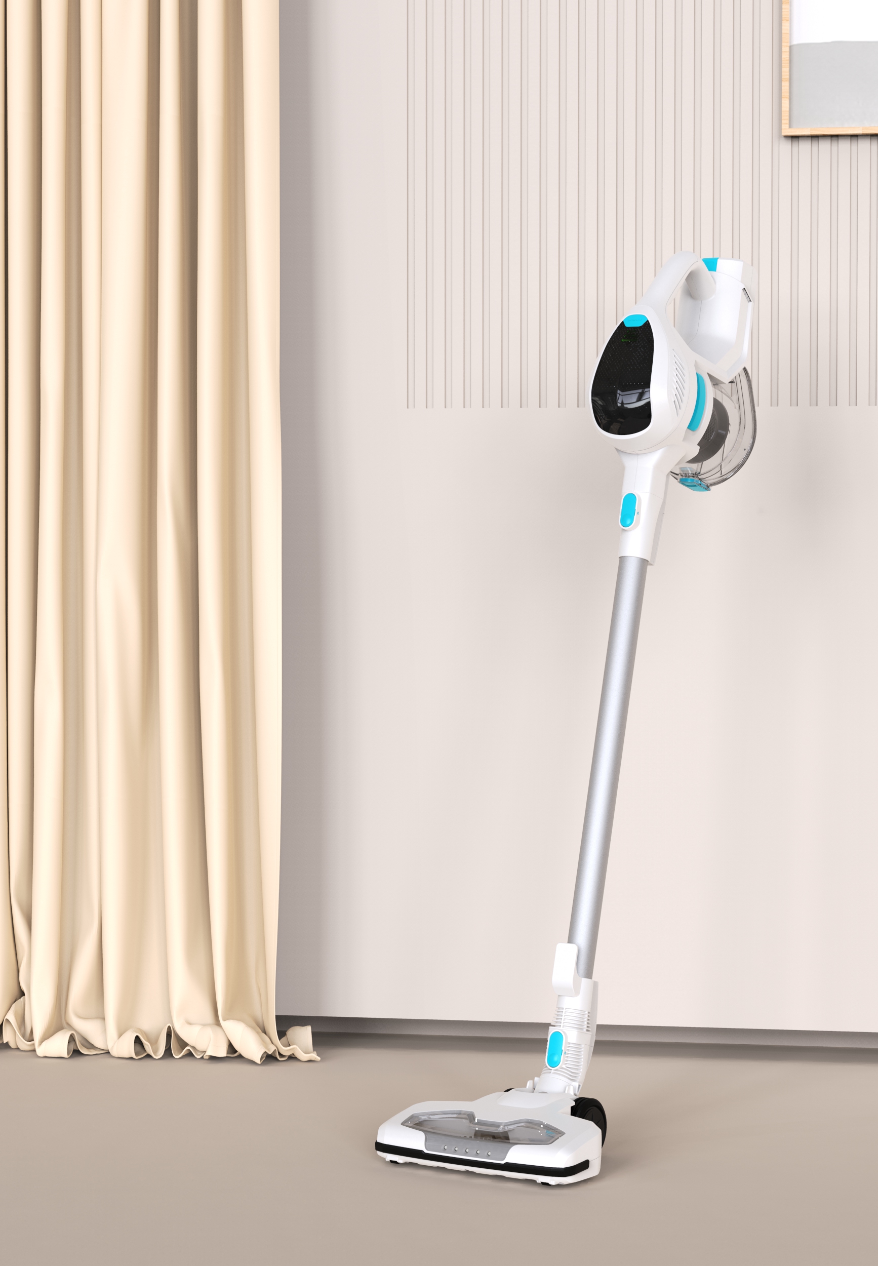 Mamibot V6 Pro Vezeték nélküli álló porszívó stick vacuum cleaner  Fekete