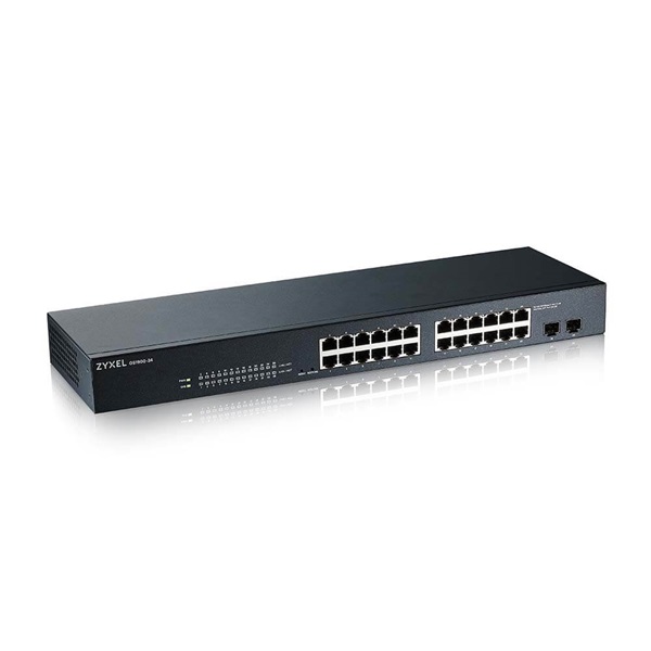 ZyXEL GS1900-24Ev3 24port GbE LAN smart menedzselhető switch ZyXEL GS1900-24Ev3 24port GbE LAN smart menedzselhető switch