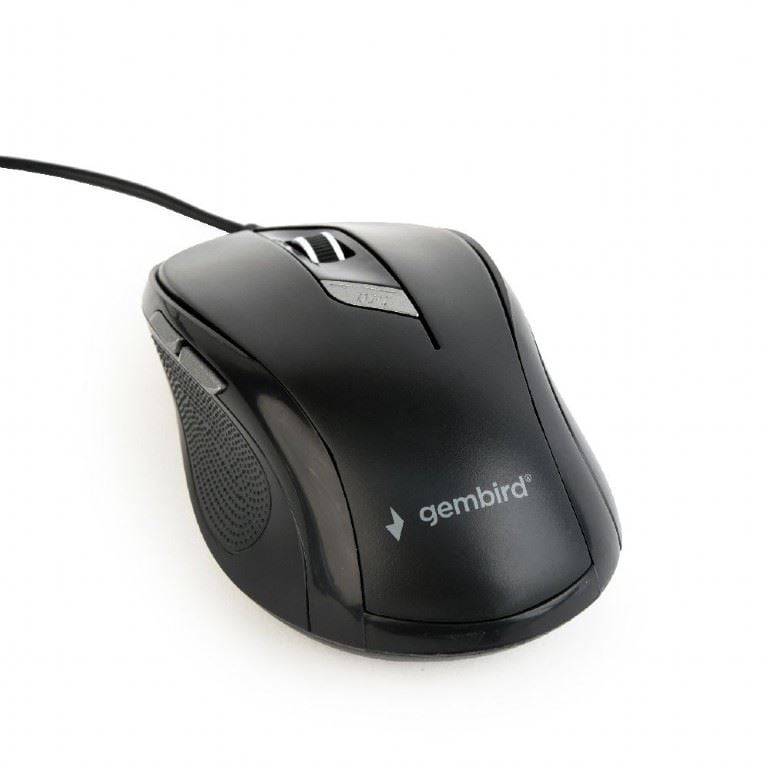 Gembird MUS-6B-01 optikai egér fekete USB Gembird MUS-6B-01 optikai egér fekete USB