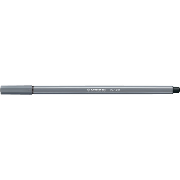 Rostirón, 1 mm, STABILO "Pen 68", mély szürke Rostirón, 1 mm, STABILO "Pen 68", mély szürke