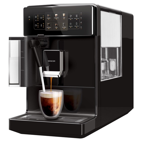 Sencor SES 9300BK fekete automata kávéfőző Sencor SES 9300BK fekete automata kávéfőző