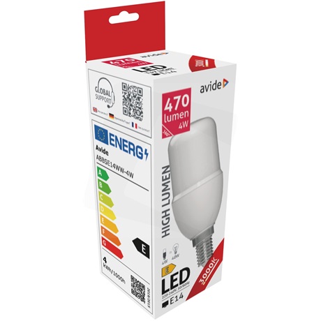 Avide ABBSE14WW-4W LED BRIGHT STICK IZZÓ T37 4W E14 WW 3000K