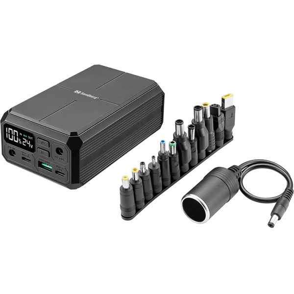 SANDBERG Hordozható akkumulátor, Laptop Powerbank 27000 PD100W