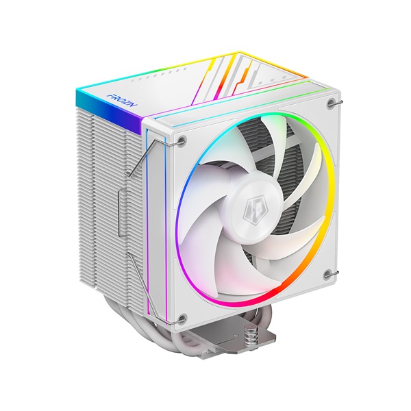ID-Cooling CPU Cooler - FROZN A610 ARGB WHITE (29.9dB; max. 132,54 m3/h; 4pin, 4 db heatpipe, 12cm, A-RGB, PWM) ID-Cooling CPU Cooler - FROZN A610 ARGB WHITE (29.9dB; max. 132,54 m3/h; 4pin, 4 db heatpipe, 12cm, A-RGB, PWM)