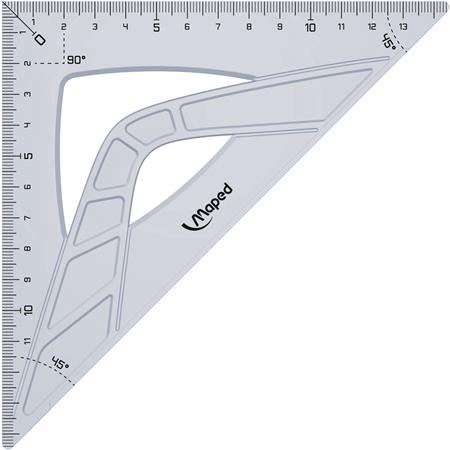 Maped "Geometric" háromszög vonalzó, 45°, 21cm (IMA242421) Maped "Geometric" háromszög vonalzó, 45°, 21cm (IMA242421)