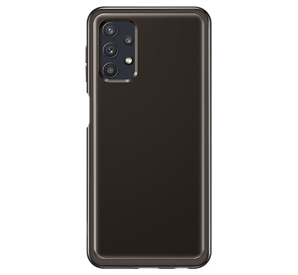 SAMSUNG szilikon telefonvédő FEKETE [Samsung Galaxy A32 4G (SM-A325)]