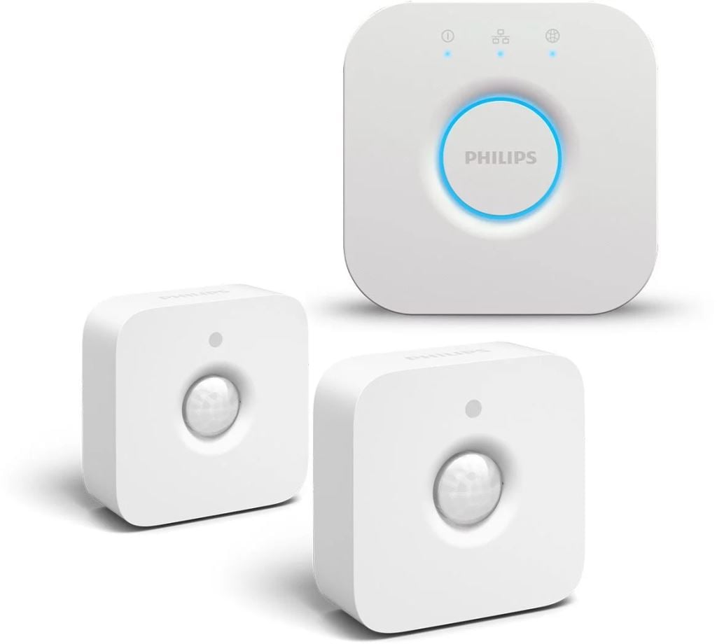 Philips HUE Bridge EU + 2db Philips Hue Motion Sensor EU