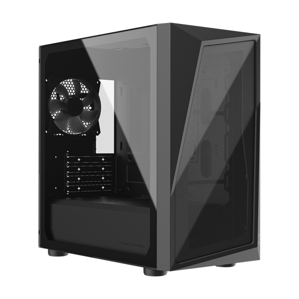 COOLER MASTER Mini Tower ATX CMP 320L 1db Ventilátorral Tápegység nélkül Ház Fekete