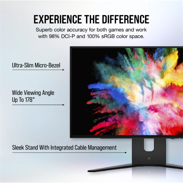 CORSAIR XENEON 27QHD240 27" OLED (2560x14400), 240Hz Gamer Monitor