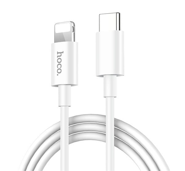 HOCO X36 adatkábel és töltő (Type-C - Lightning 8pin, PD gyorstöltés támogatás, 100cm) FEHÉR (X36_TYPE_C) HOCO X36 adatkábel és töltő (Type-C - Lightning 8pin, PD gyorstöltés támogatás, 100cm) FEHÉR (X36_TYPE_C)