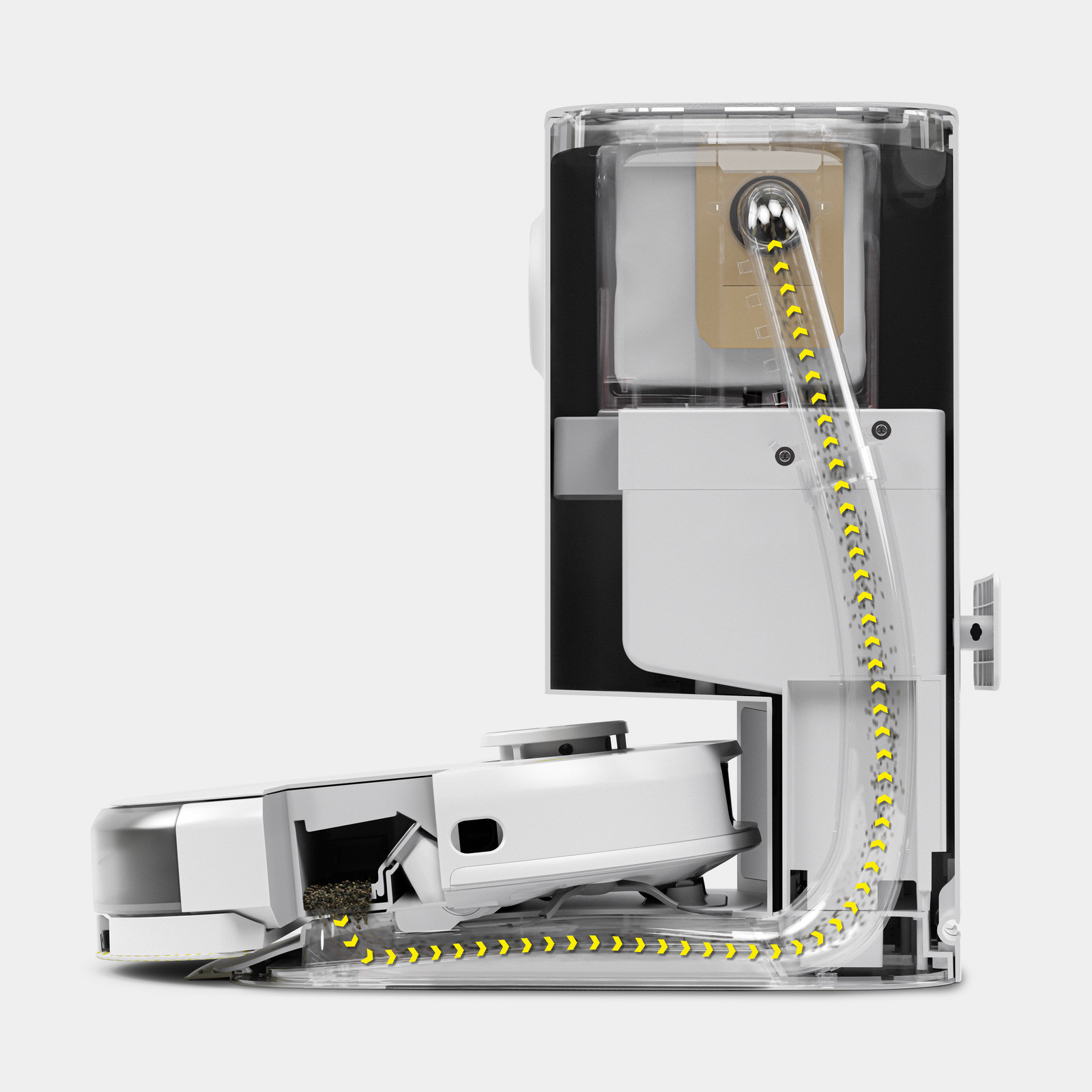 Karcher Porgyűjtő állomás RCV 5 robotporszívóhoz