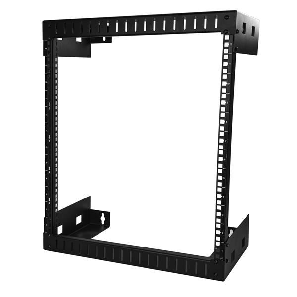 Startech.com 12" 12U nyitott fali rackszekrény fekete (RK12WALLO) Startech.com 12" 12U nyitott fali rackszekrény fekete (RK12WALLO)