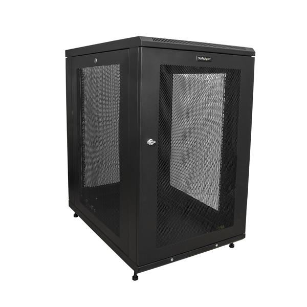 Startech.com 31" 18U rackszekrény fekete (RK1833BKM) Startech.com 31" 18U rackszekrény fekete (RK1833BKM)