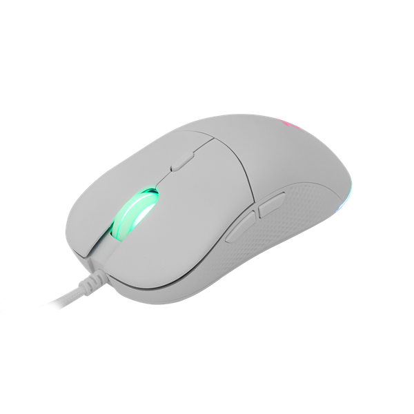 White Shark BAGDEMAGUS-W GM-5010W gamer egér 6D fehér White Shark BAGDEMAGUS-W GM-5010W gamer egér 6D fehér