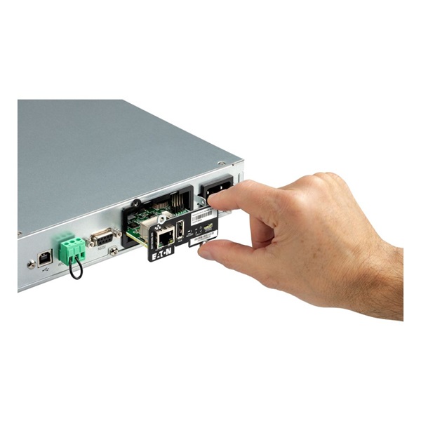 EATON UPS 5P850IRG2(4 IEC13) 850VA (600 W) LINE-INTERAKTÍV szünetmentes tápegység rack(1U) rony - USB/RS232 interfész