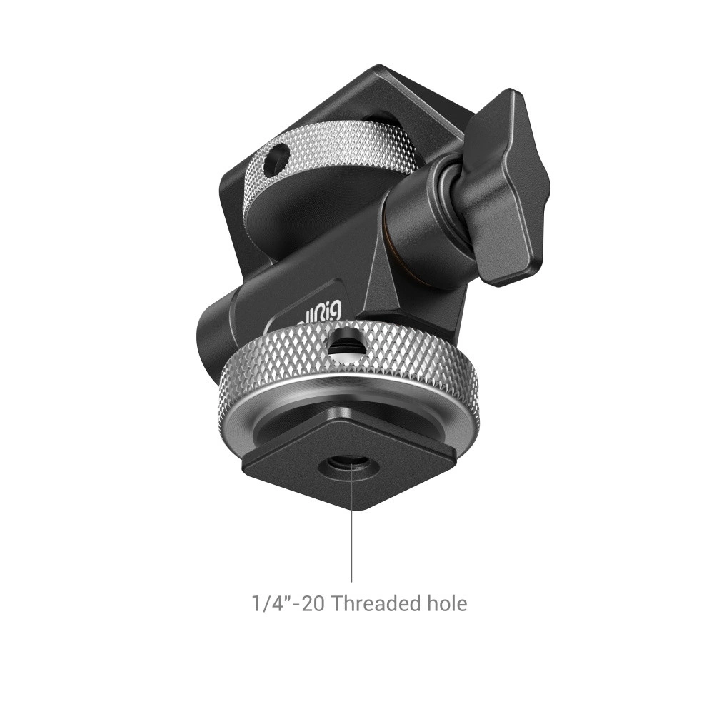 SMALLRIG Swivel and Tilt Adjustable Monitor Mount with Cold Shoe Mount SMALLRIG Swivel and Tilt Adjustable Monitor Mount with Cold Shoe Mount