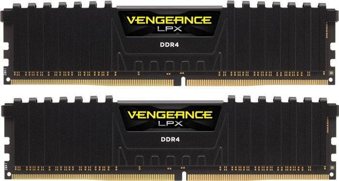 16GB 2666MHz DDR4 RAM Corsair Vengeance LPX Black CL16 (2x8GB) (CMK16GX4M2A2666C16)