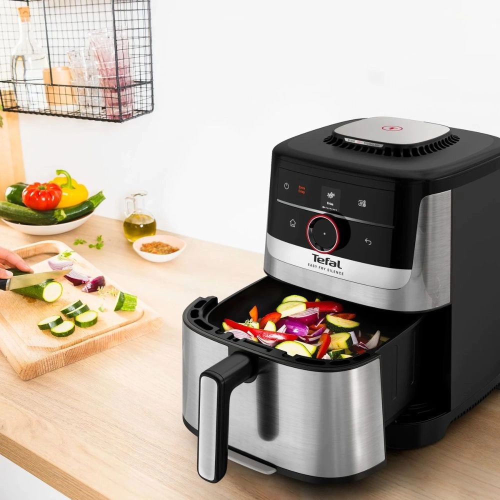 Tefal EY572DE1 Easy Fry Smart & Silence 5L Forrólevegős fritőz