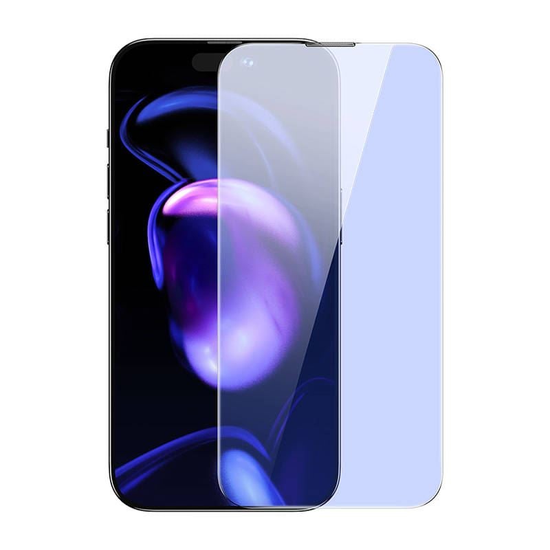 Baseus Crystal iPhone 14 Pro Max Tempered Glass Anti-blue light and Dust-proof 0.3mm 2db (SGBL120302)