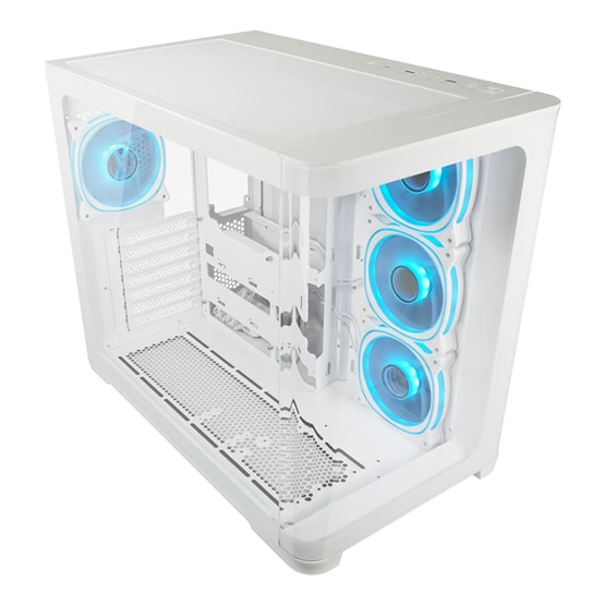  LC Power  LC-8001W-ON hangszigetelt ATX  Számítógépház