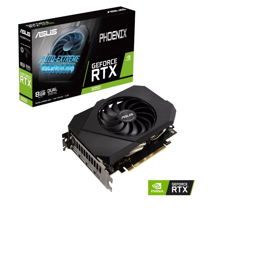 ASUS GeForce RTX 3050 8GB Phoenix videokártya (PH-RTX3050-8G)