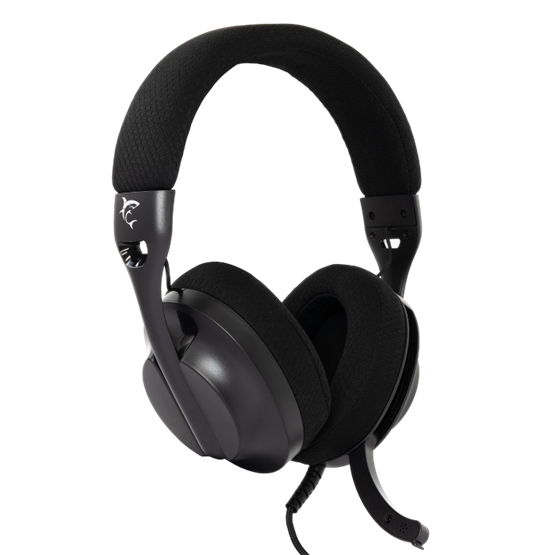  White Shark GH-2440B PARROT gamer fejhallgató mikrofonnal Fekete