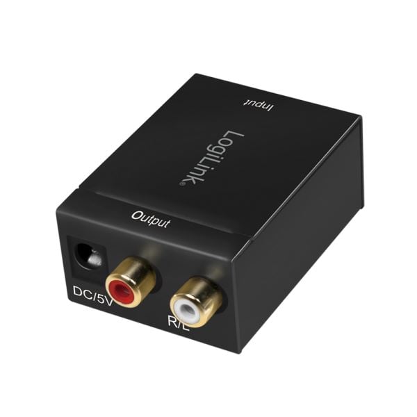LogiLink Koax és Toslink - Analóg L/R audio konverter (CA0100) LogiLink Koax és Toslink - Analóg L/R audio konverter (CA0100)