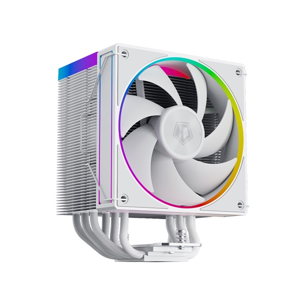 ID-Cooling CPU Cooler - FROZN A610 ARGB WHITE (29.9dB; max. 132,54 m3/h; 4pin, 4 db heatpipe, 12cm, A-RGB, PWM) ID-Cooling CPU Cooler - FROZN A610 ARGB WHITE (29.9dB; max. 132,54 m3/h; 4pin, 4 db heatpipe, 12cm, A-RGB, PWM)