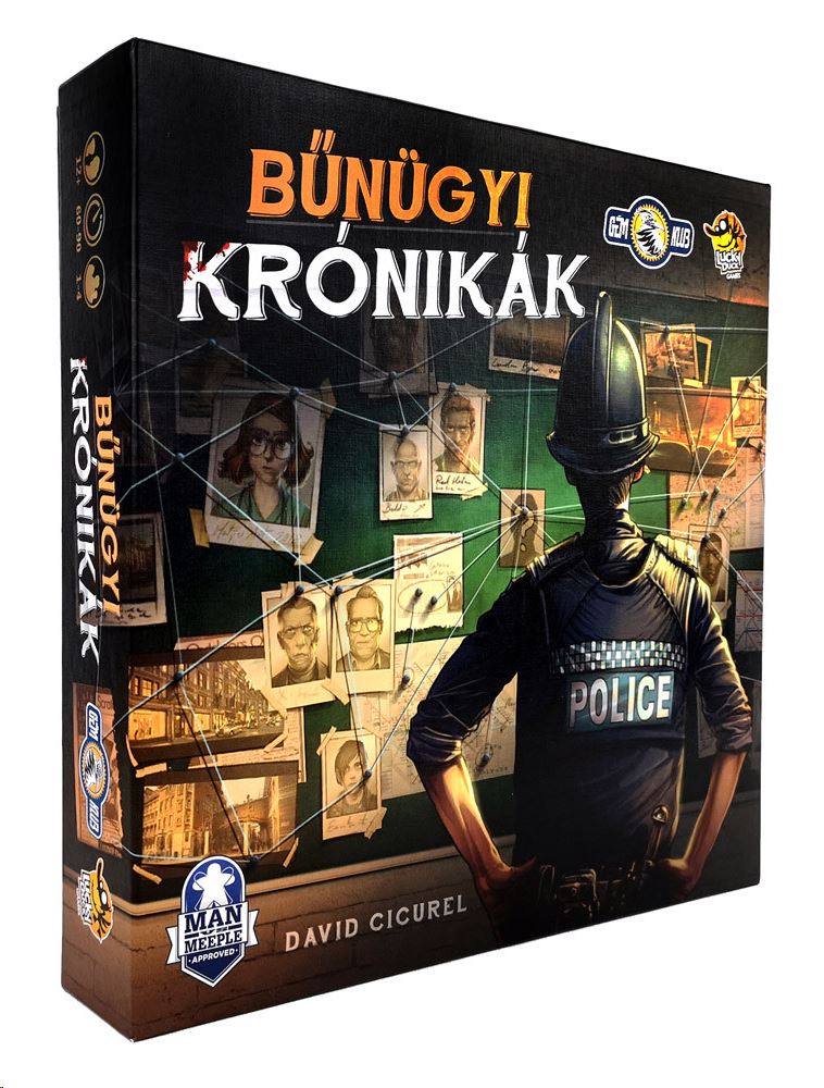 Lucky Duck Games Bűnügyi krónikák társasjáték (LDG10001)