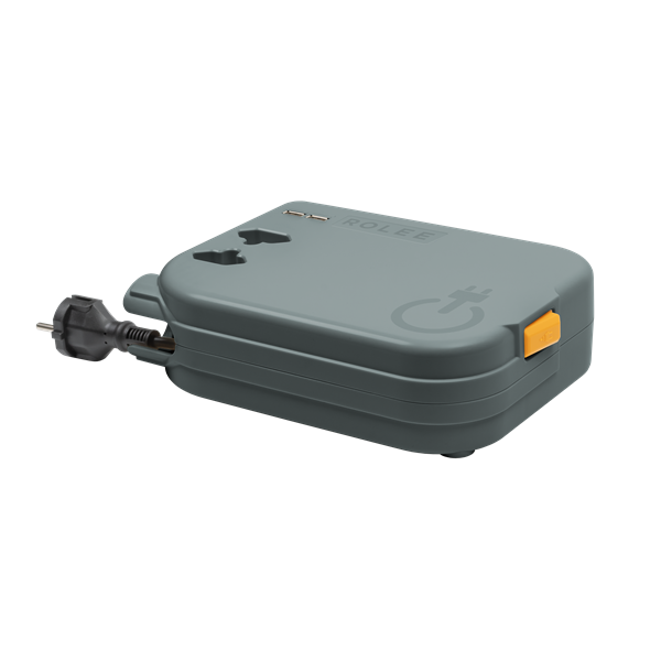 ROLEE M R40032101 automata hosszabbító 2db földeletlen aljzat + 2db USB aljzat 4m Grafitszürke ROLEE M R40032101 automata hosszabbító 2db földeletlen aljzat + 2db USB aljzat 4m Grafitszürke