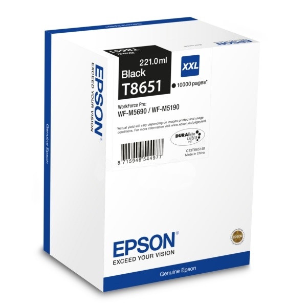 Epson T8651 10k fekete tintapatron Epson T8651 10k fekete tintapatron