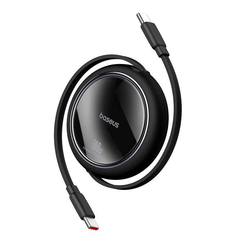 Baseus Free2Draw USB-C – USB-C kábel, PD, 100 W, 1 m (fekete) Baseus Free2Draw USB-C – USB-C kábel, PD, 100 W, 1 m (fekete)