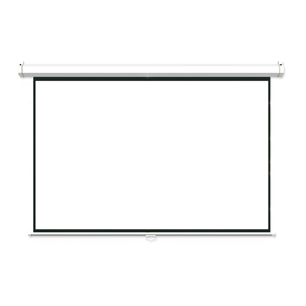 Everest 133" (1:1) manuális fali vászon  MPP-240  240 x 240 cm fehér váz 