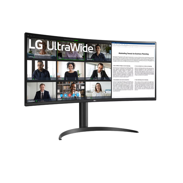 LG  34" 34WR55QK 3440x1440 ívelt monitor