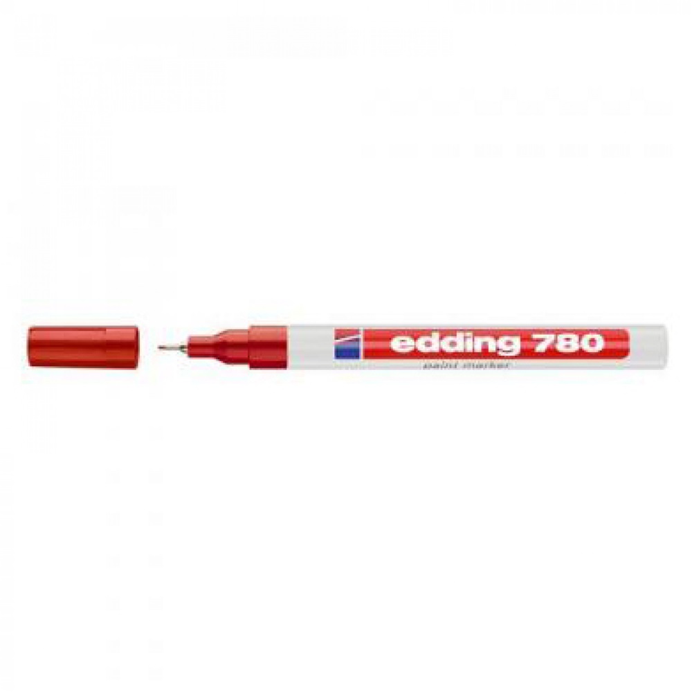Edding Lakkmarker 0,8mm, kerek  780 piros (7580114002)