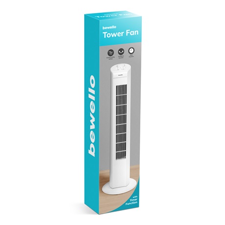 Bewello BW2053WH OSZLOPVENTILÁTOR