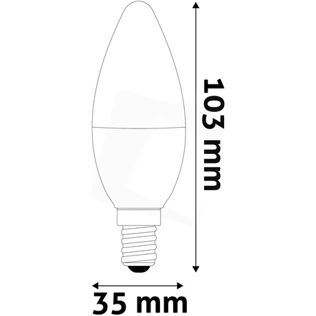 Avide ABC14WW-2.9W LED CANDLE IZZÓ 2.9W E14 WW 3000K SUPER HIGH LUMEN Avide ABC14WW-2.9W LED CANDLE IZZÓ 2.9W E14 WW 3000K SUPER HIGH LUMEN