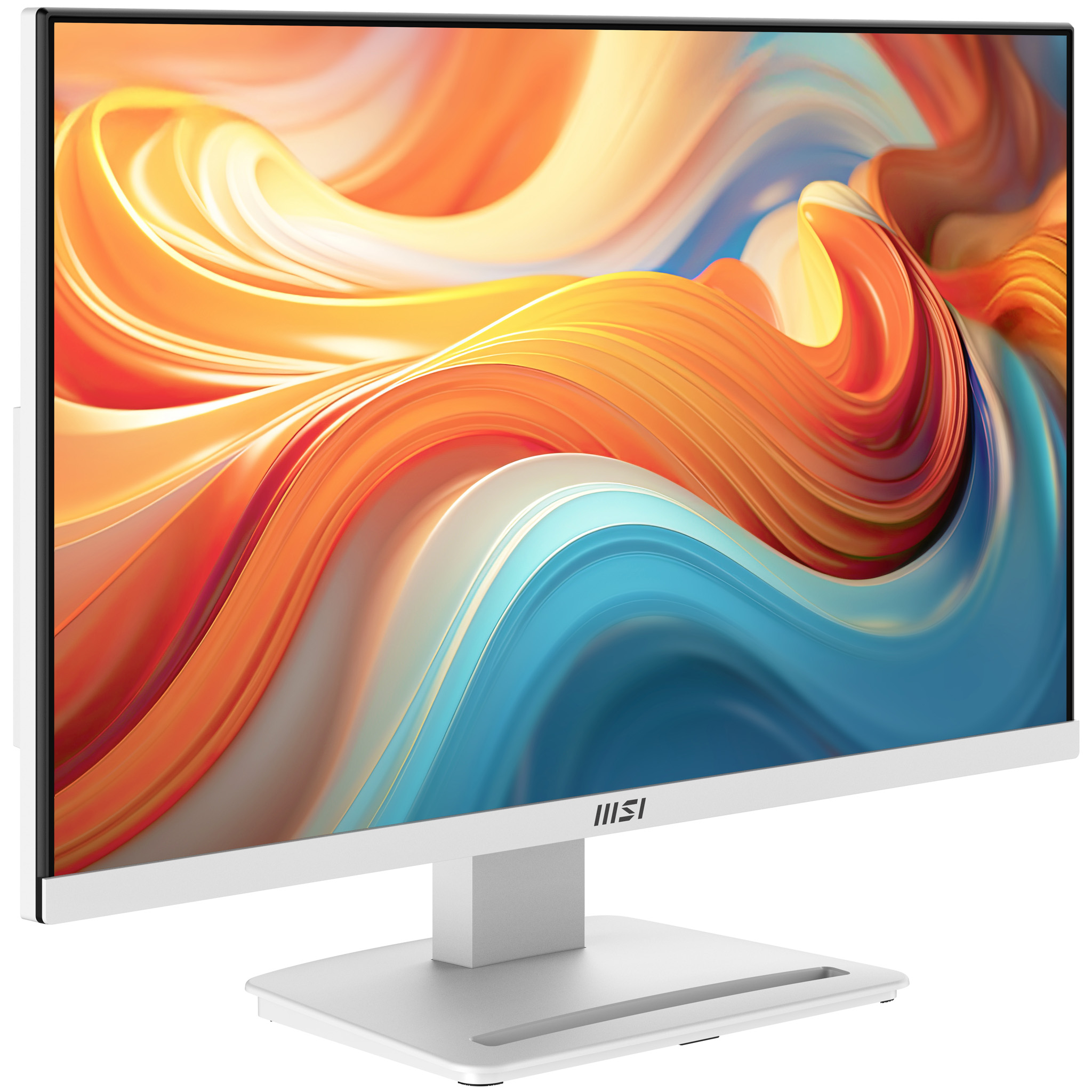MSI 23,8" PRO MP241W E14V Monitor - 1920x1080, Full HD, LED, VA, 144Hz, 1ms,  Ívelt, Hangszóró, Fehér