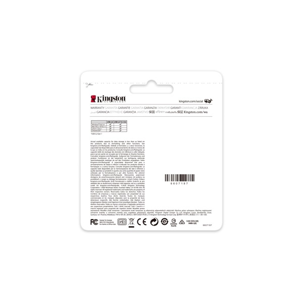 Pen Drive 64GB Kingston DataTraveler Kyson USB 3.2 (DTKN/64GB)