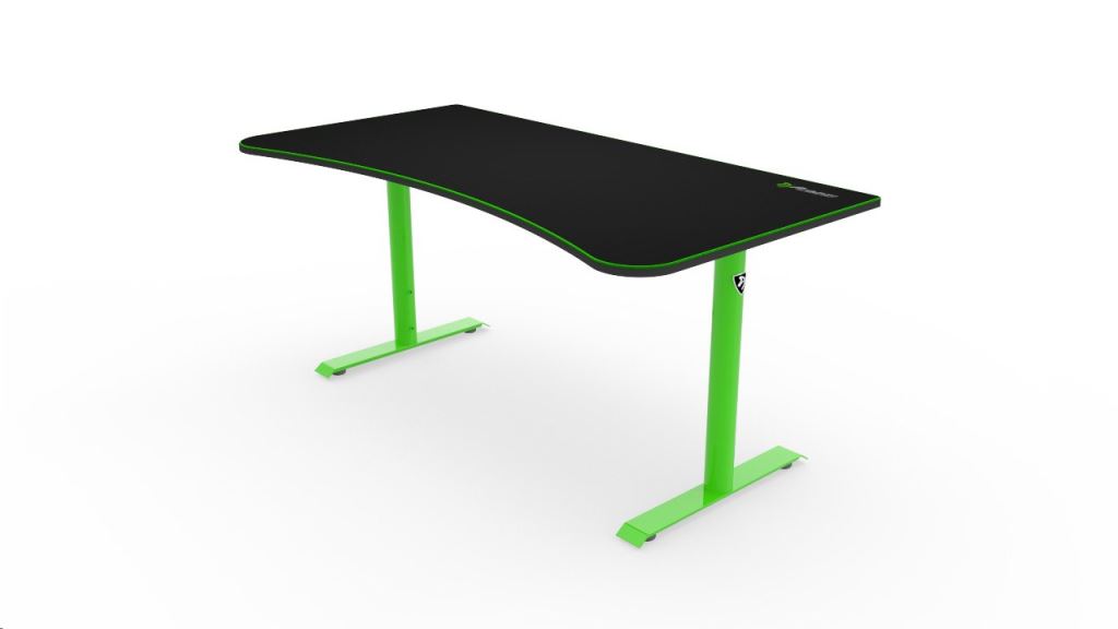 Arozzi Arena gamer asztal fekete-zöld (ARENA-GREEN)