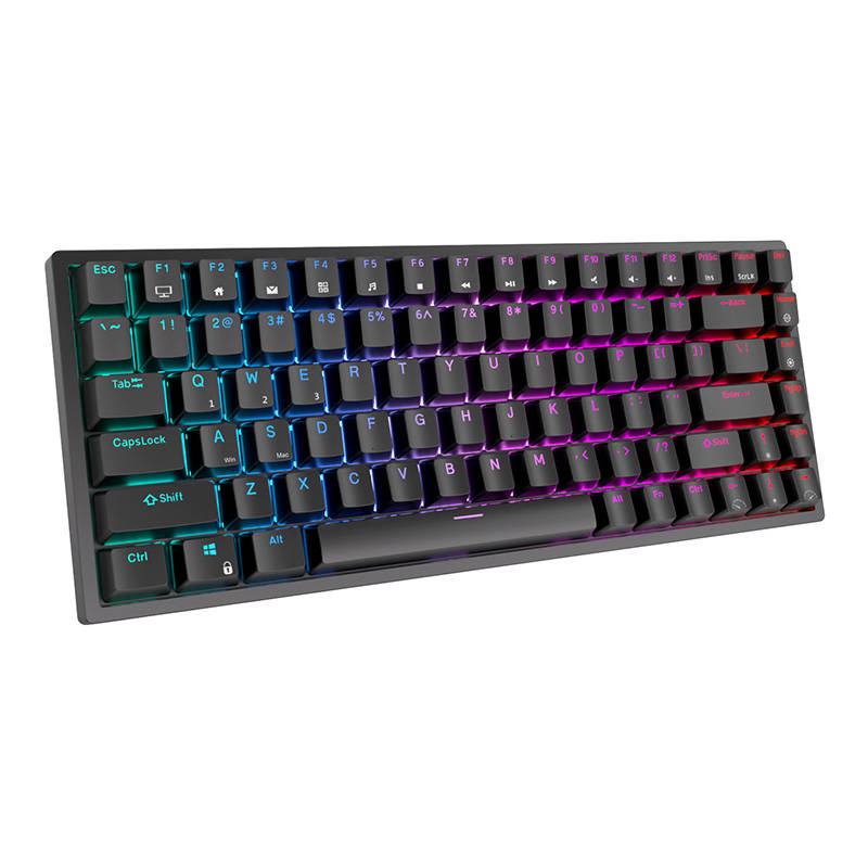 Mechanical keyboard Royal Kludge RK84 RGB, Brown switch (black) Mechanical keyboard Royal Kludge RK84 RGB, Brown switch (black)